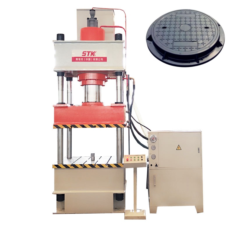 BMC SMC FRP manhole cover forming hydraulic press machine